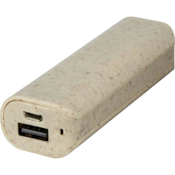 Yoko 1200 mAh Weizenstroh Powerbank