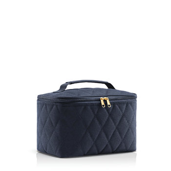 cosmetic case rhombus midnight gold