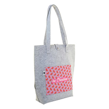 individuelle RPET Schultertasche CreaFelt Toteback