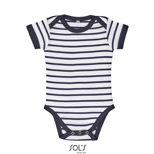 Baby Striped Bodysuit Miles