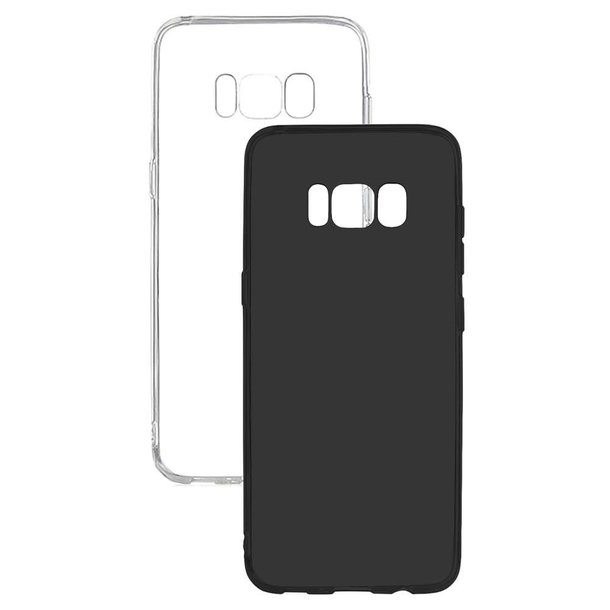 TPU Soft-Cover Sieb- oder Fotodruck Rückseite Samsung Galaxy S8